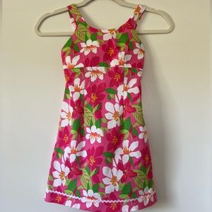 KC Parker By Hartstrings Pink Floral Girls Dress Size 7.